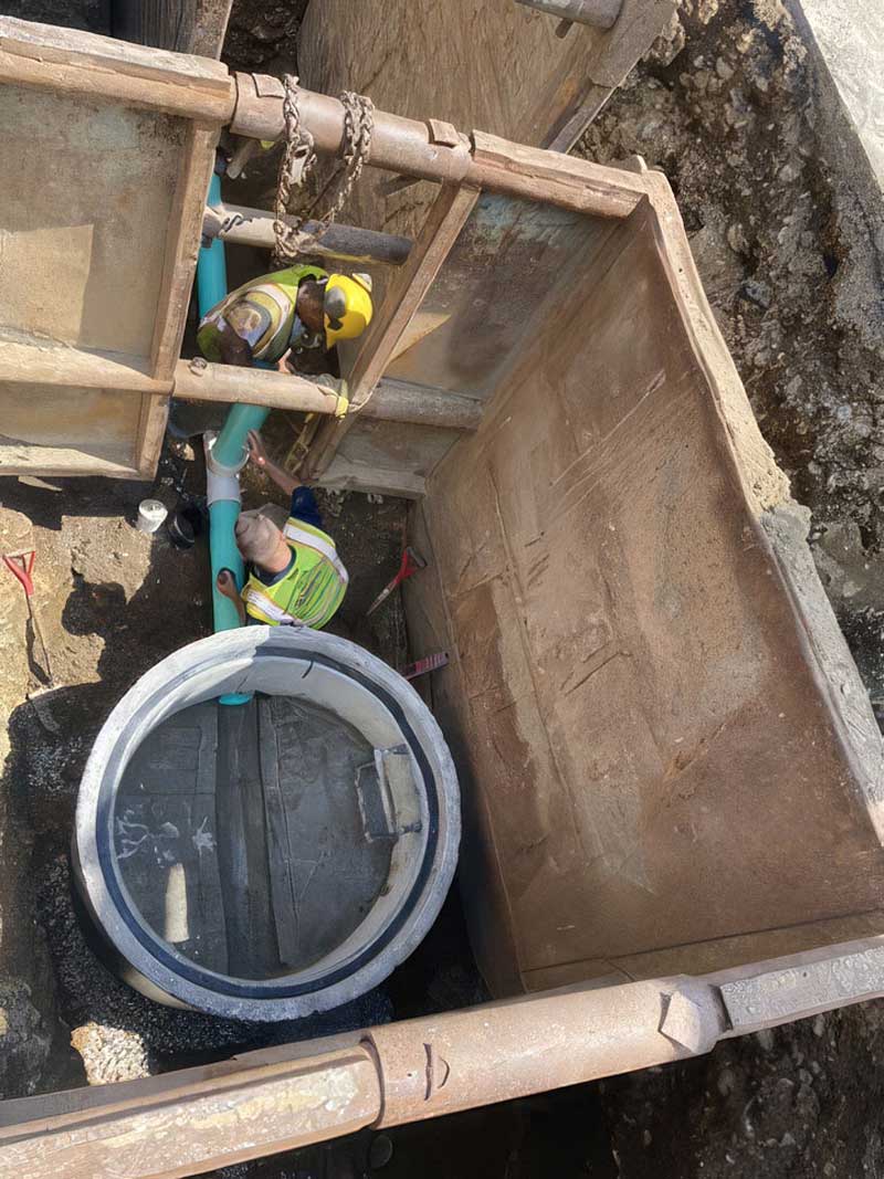 commercial sewer line services