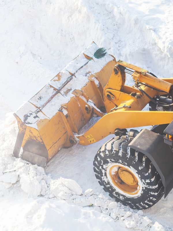 commercial snow plowing, commercial snow removal services