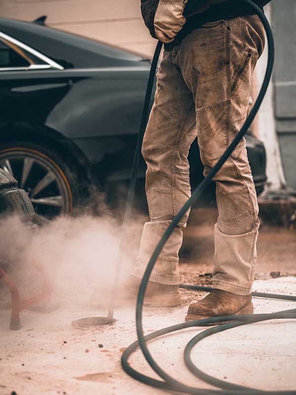 hydro water jetting contractors, hydro jetting drain cleaning - Hydro Jetting Drain Cleaning Plumber Working