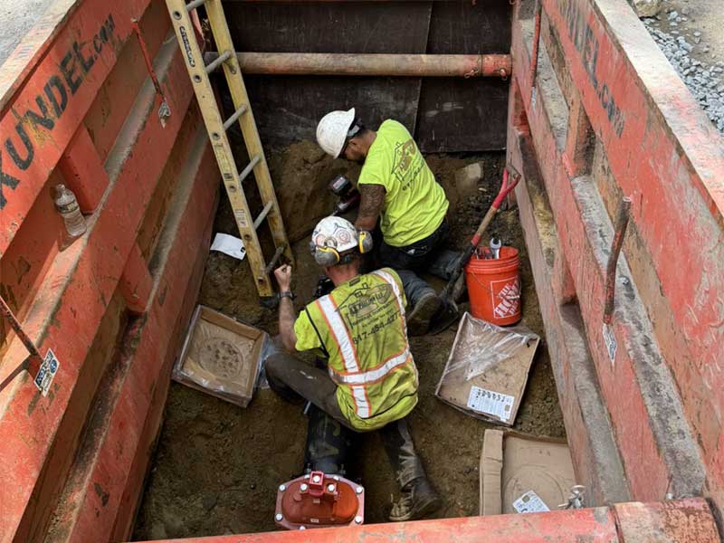 sewer line repair Wayland ma
