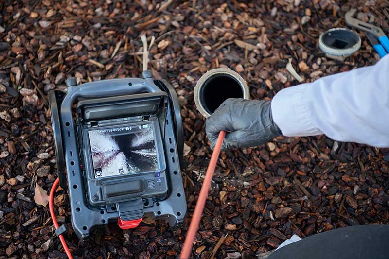 sewer scope inspection