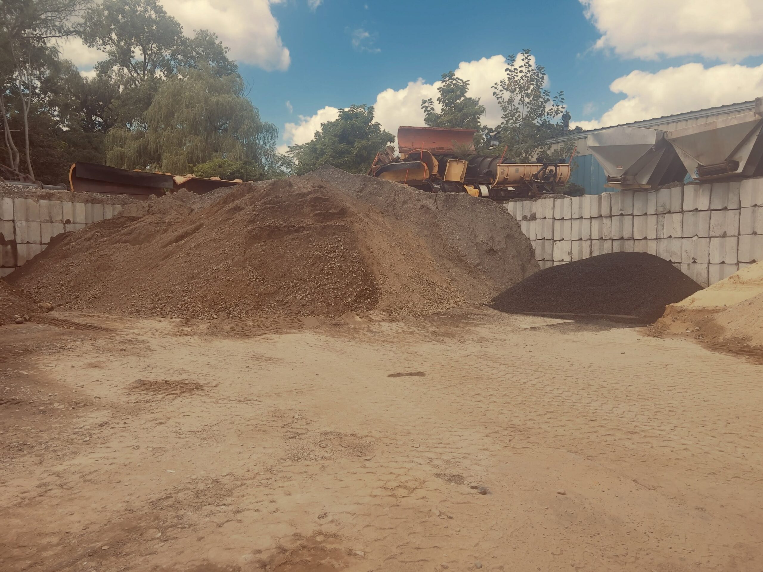 Need gravel, sand or stone in newton. Come by AD Paolini materials at 75 Adams st, Newton, Ma. We also accept dumping. #crushedstone #gravel #newtonma #sand #landscapesupplyyard