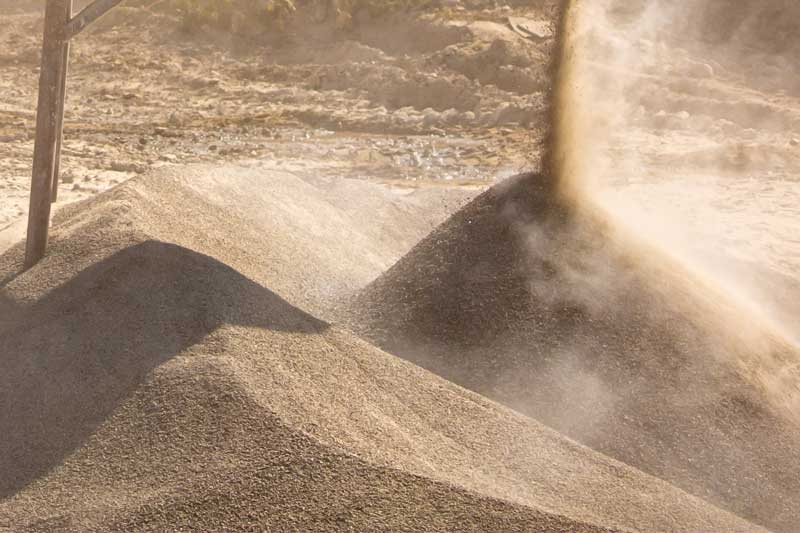 stone dust supply yard